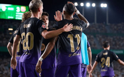 Barcelona debuta a lo grande, Real Madrid cumple