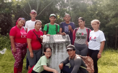 La juventud pinera rememora su historia.