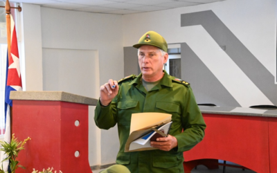 Díaz-Canel: la preparación del pueblo para la defensa, una actividad de enorme prioridad