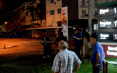El sismo en Panamá deja más de 20 heridos y más de 400 edificios afectados