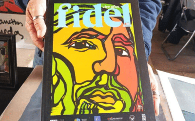 Presentan en Chile el libro gráfico Fidel cien años