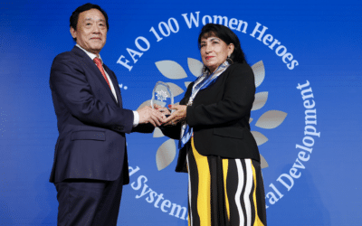 Magalys Pedrero dedica su premio de la FAO a las mujeres cubanas
